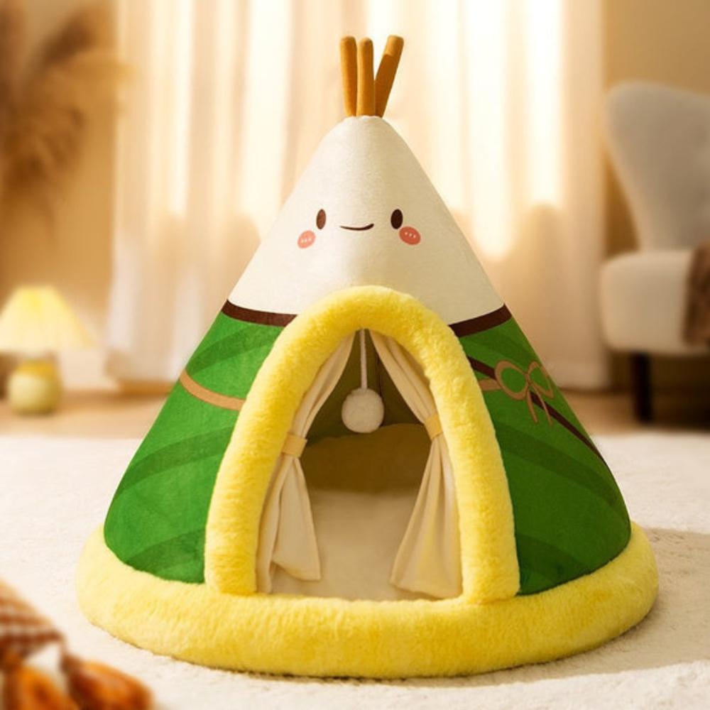 Lit Tente pour Animaux QuickWarm | Doux, Confort Instantané