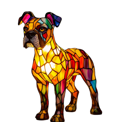 Lampe Souvenir Chien LED – Lumière Apaisante et Design Émotionnel