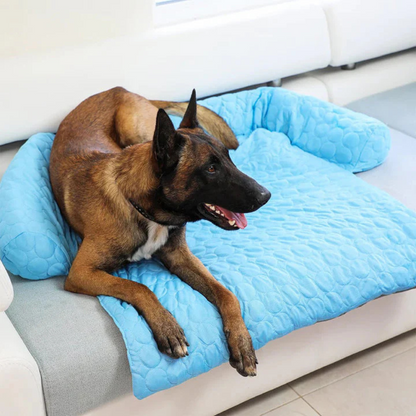 Tapis Rafraîchissant pour Chien | Protège-Canapé Lavable