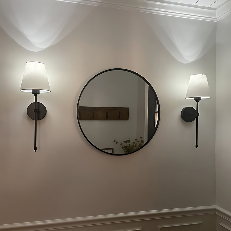 BrioLight Lampe Murale Sans Fil | Éclairage Élégant pour Intérieur Moderne