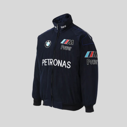 Veste Bomber BMW Racing Unisexe | Veste Vintage Inspirée Motorsport