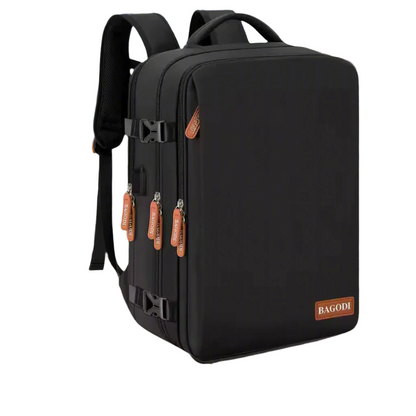NomadX Sac à Dos Noir | Grande Capacité et Compartiment pour Laptop