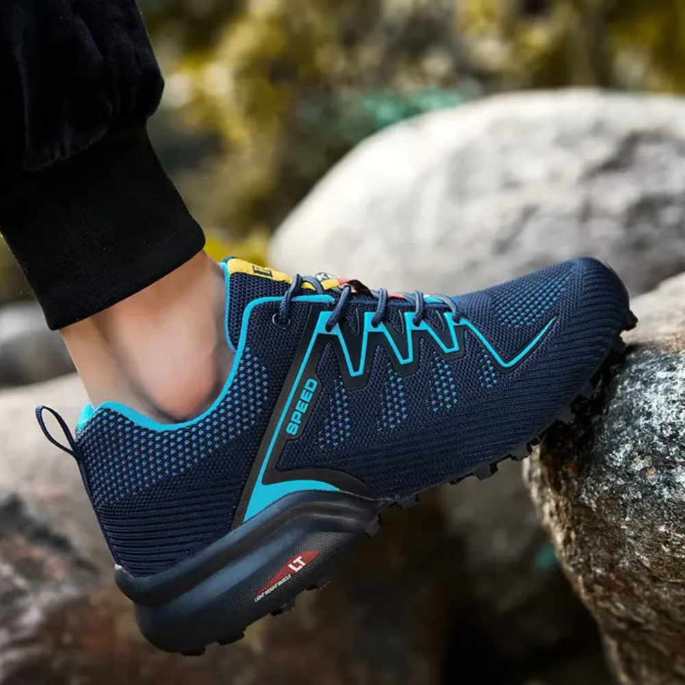 TrailEase Chaussures Trek | Confort Orthopédique Léger, Semelle Antidérapante