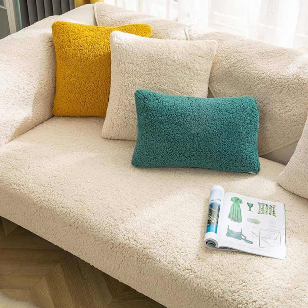 Blanc / Oreiller: 45 x 45 cm (1pc)