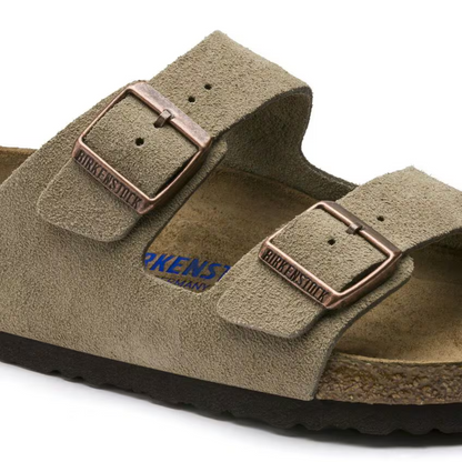 Arizona | Cuir Velours Taupe