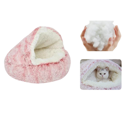 Lit Couvert Fausse Fourrure pour Animaux | Chaud Apaisant Lit