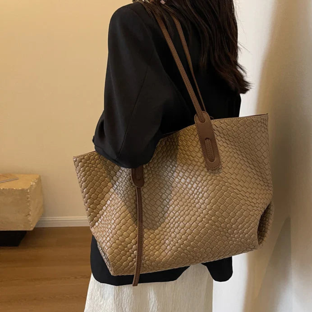 Sac Cabas Classique en Cuir PU | Élégant et Spacieux