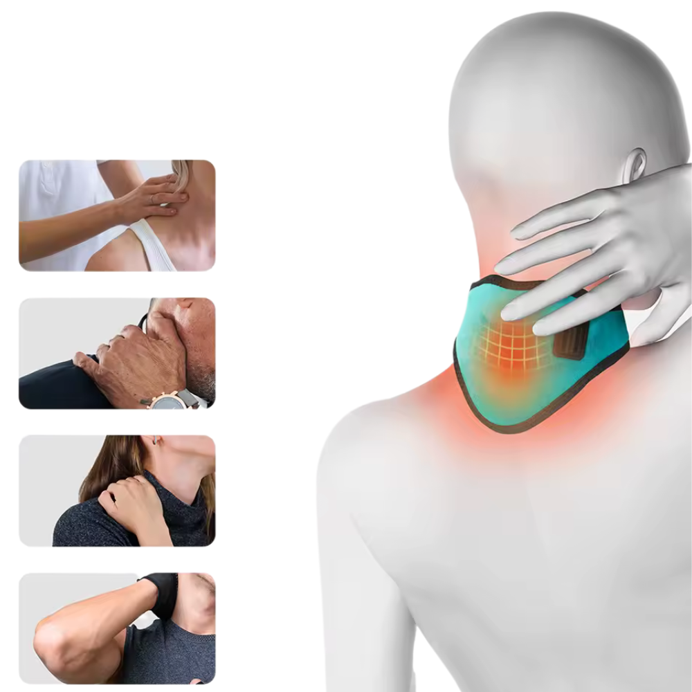 Coussin Chauffant Cervical USB | Thermothérapie pour Soulager la Douleur