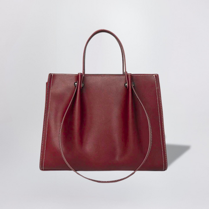 VilleTote Sac à Main Femme rouge | Sac Bandoulière Tote Bag