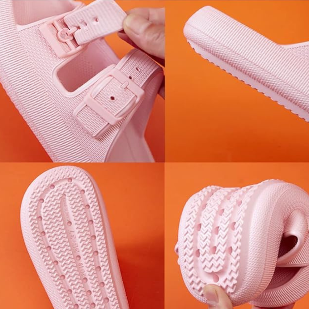 Sandales Orthopédiques Réglables Confort Unisexes | Soutien Amorti Toute la Journée