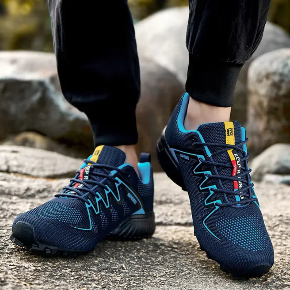 TrailEase Chaussures Trek | Confort Orthopédique Léger, Semelle Antidérapante