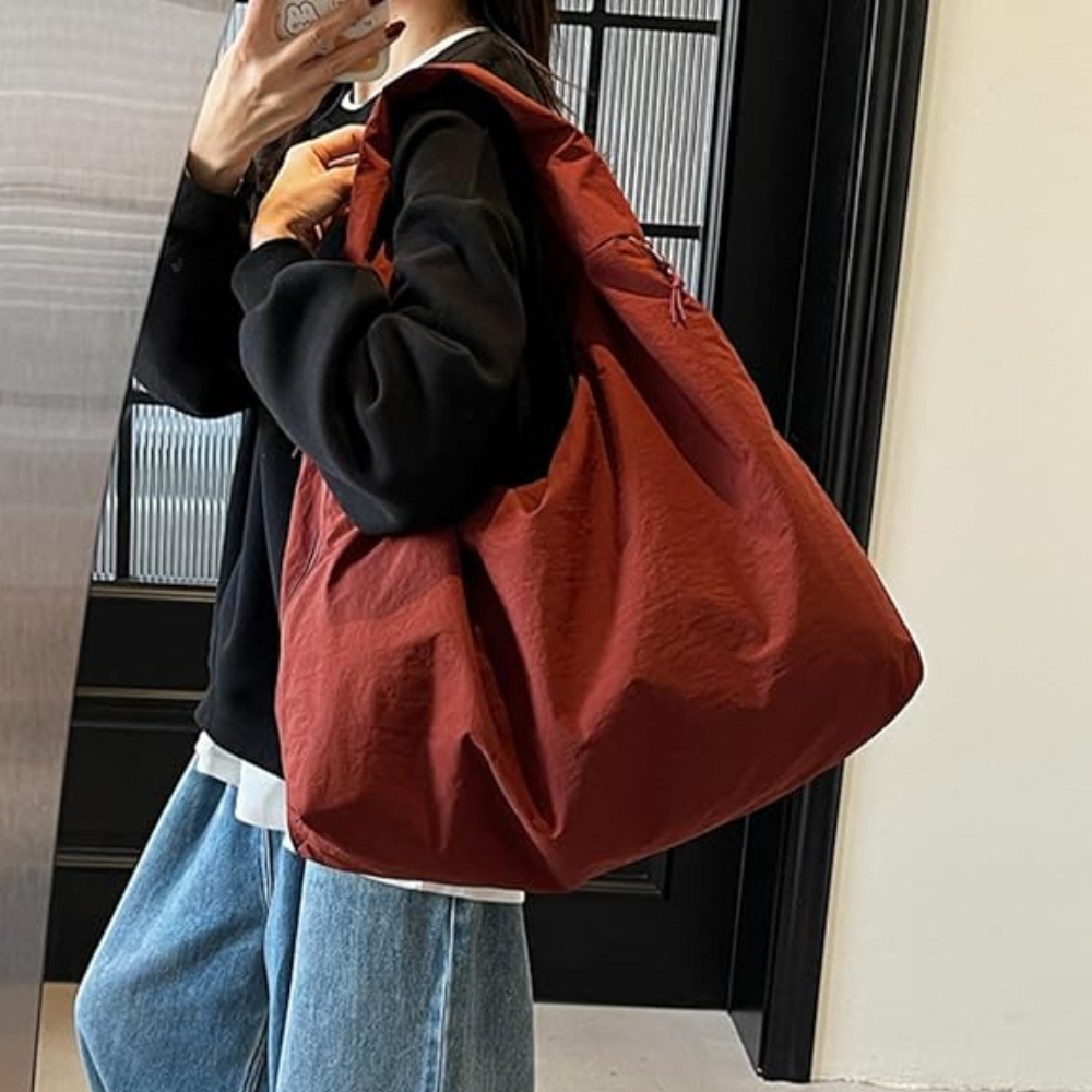 Grand Sac Fourre-Tout Souple et Ample | Sac Bandoulière Léger