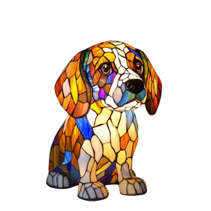 Lampe Souvenir Chien LED – Lumière Apaisante et Design Émotionnel