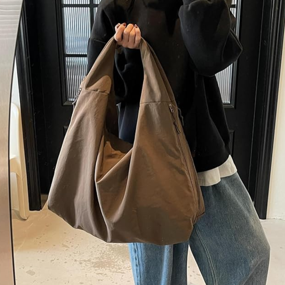 Grand Sac Fourre-Tout Souple et Ample | Sac Bandoulière Léger