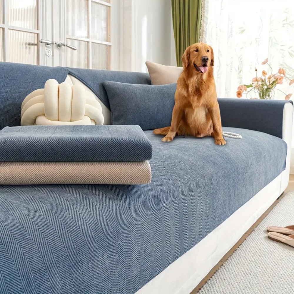 EcoShield Housse de Canapé Adaptée aux Animaux | Style Élégant, Imperméable