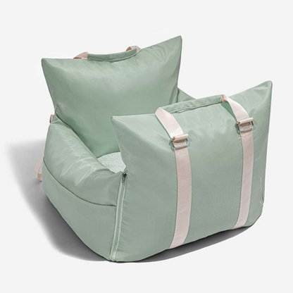 Siège Auto pour Chien de Luxe | Sûr et Confortable