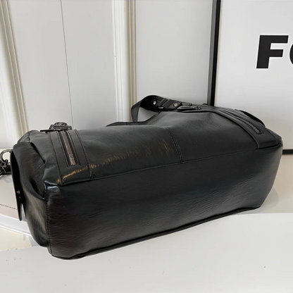 Sac à Main Multi-Poches avec Bandoulière | Similicuir Léger et Spacieux