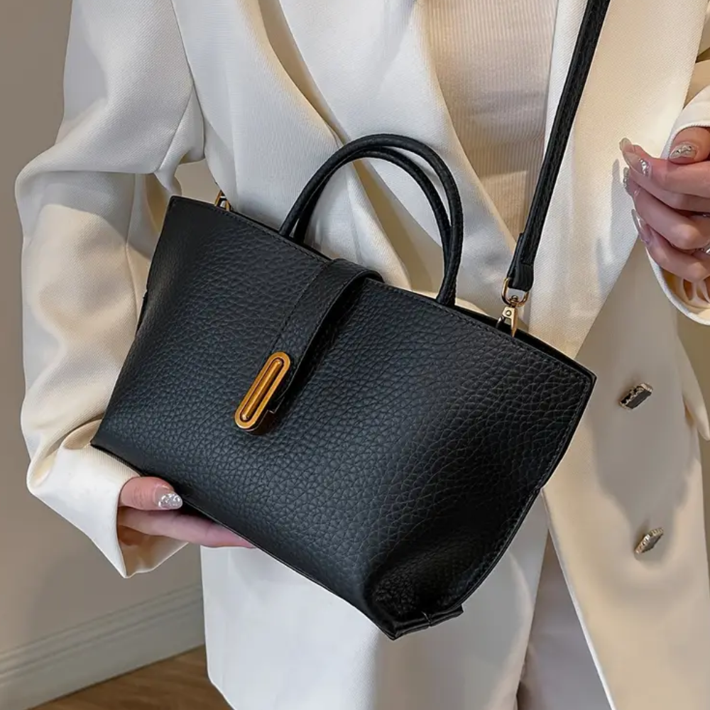 Sac Bandoulière Minimaliste avec Pochette Intérieure | Sac à Main Léger