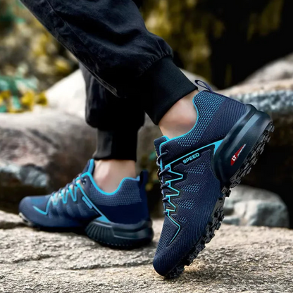 TrailEase Chaussures Trek | Confort Orthopédique Léger, Semelle Antidérapante