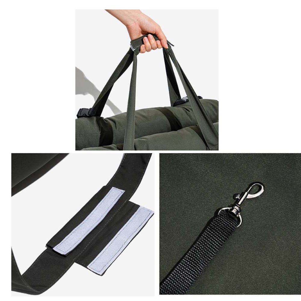 PawRide Siège Auto pour Chien | Lit de Voyage Portable, Confortable