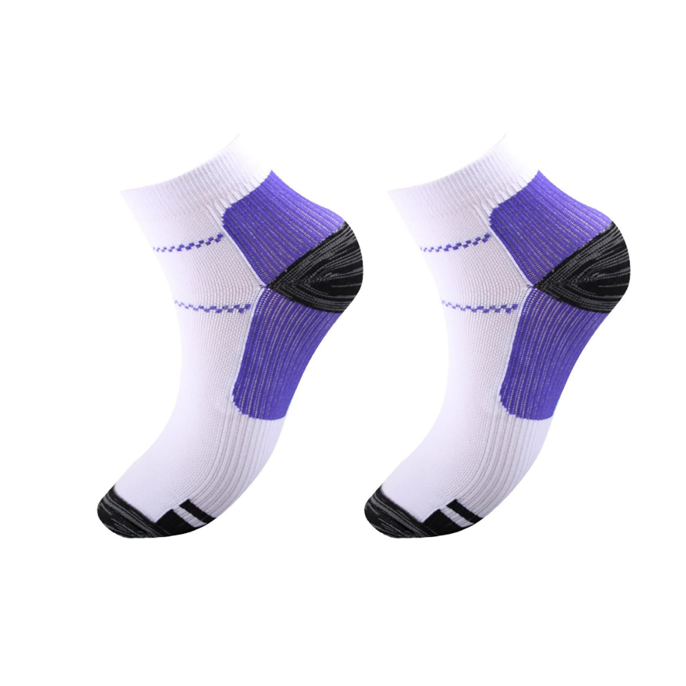 6 Paire + 6 Paire Offerte / Violette / 43 - 46