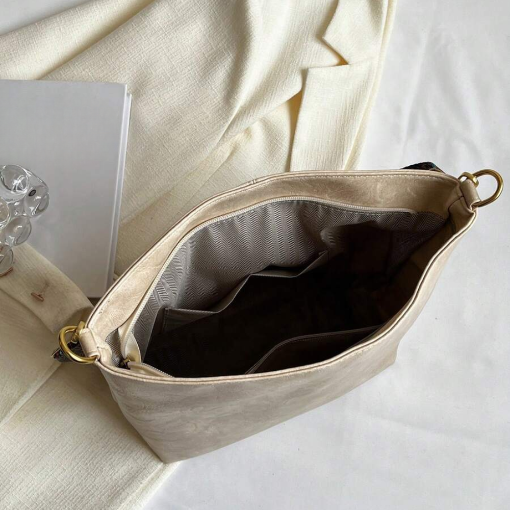 Sac Bandoulière Bohème 2-en-1 en Cuir Vegan | Écologique & Léger