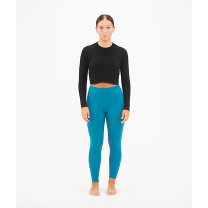 Leggings de Sport Taille Haute avec Poches | Galbant Sans Coutures