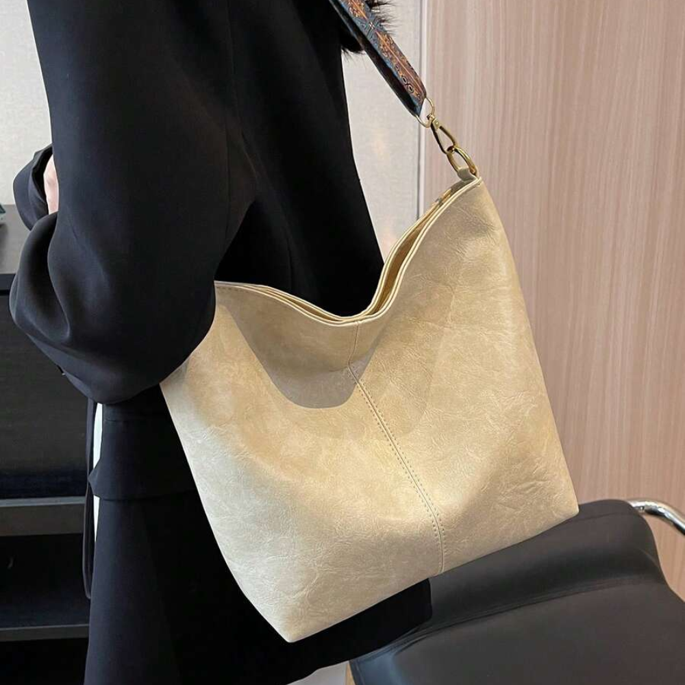 Sac Bandoulière Bohème 2-en-1 en Cuir Vegan | Écologique & Léger