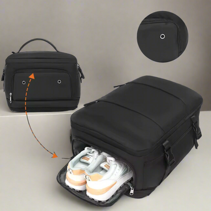 Sac à dos Avion Vert Pastel | Voyage léger et grande capacité