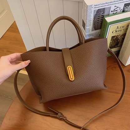 Sac Bandoulière Minimaliste avec Pochette Intérieure | Sac à Main Léger