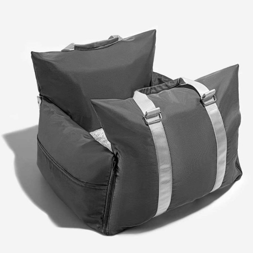 Siège Auto pour Chien de Luxe | Sûr et Confortable