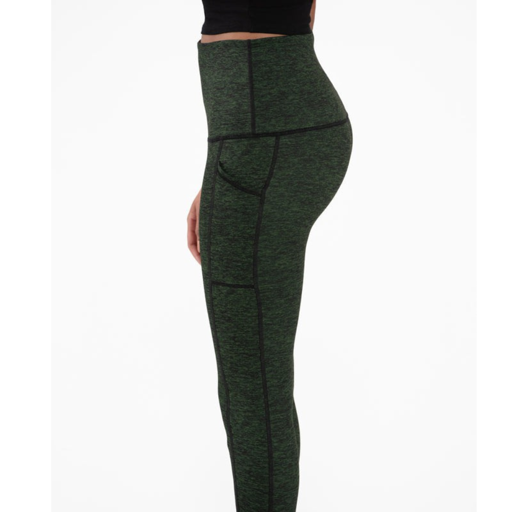 Leggings de Sport Taille Haute avec Poches | Galbant Sans Coutures