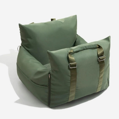 Siège Auto pour Chien de Luxe | Sûr et Confortable