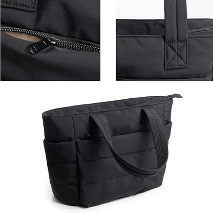 Grand Sac Cabas Matelassé Multi-Poches | Léger et Spacieux