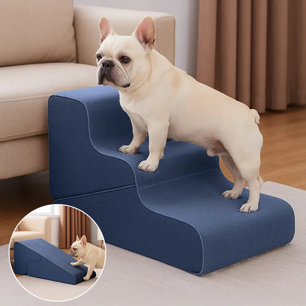 PawStride Escaliers Pliables pour Chien | Rampe et Escaliers Convertibles