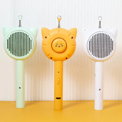 PurrfectEase Brosse Multifonction pour Chat | Toilettage, Jeu & Détente