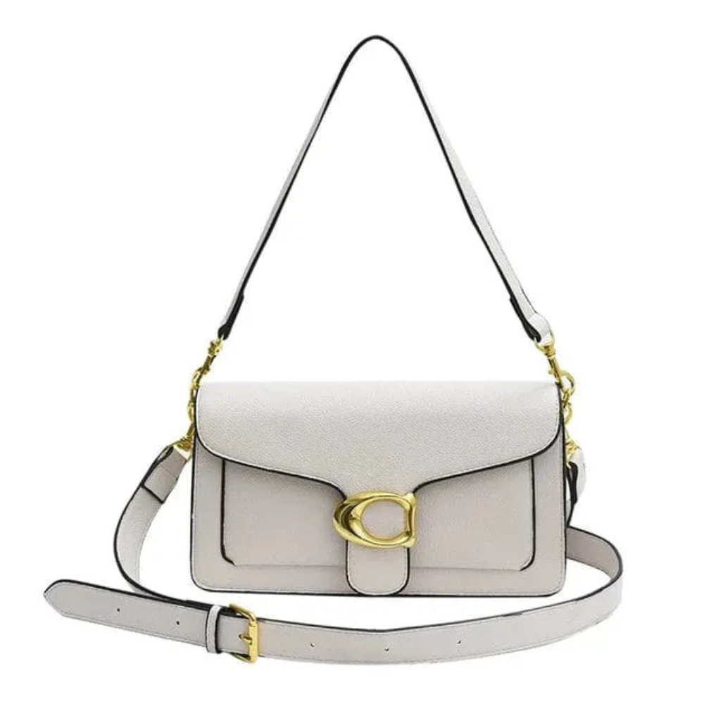 Sac Bandoulière Minimaliste en Cuir Synthétique | Sac à Main Moderne, Élégant