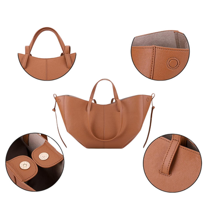 Sac Cabas Élégant en Similicuir | Sac Spacieux du Quotidien