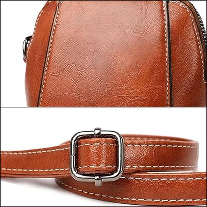 Sac Bandoulière Sling en Cuir PU | Élégant, Vintage