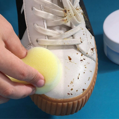 Crème Nettoyante Chaussures Blanches Instantanée | Saleté et Détachant