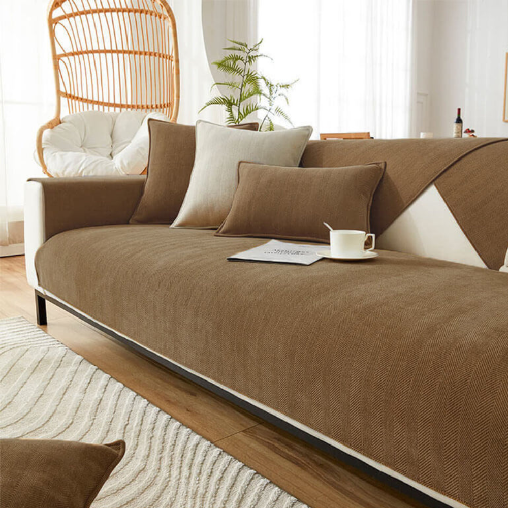 Marron / Ensemble trois places (6 pcs)