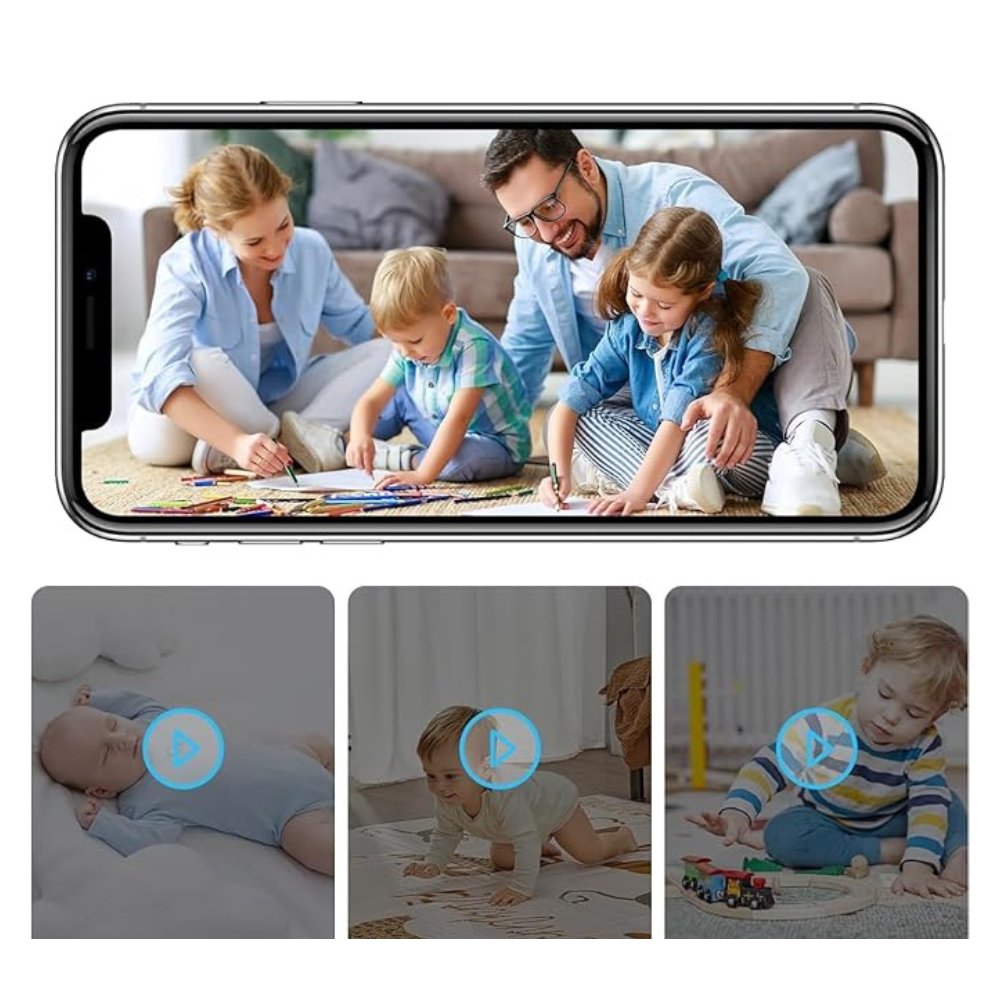 Mini Caméra de Surveillance Sans Fil 1080p | Sécurité Intelligente à Domicile