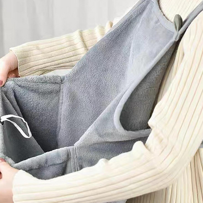 Tablier de Toilettage Polaire pour Chat | Confort, Propreté et Mains Libres