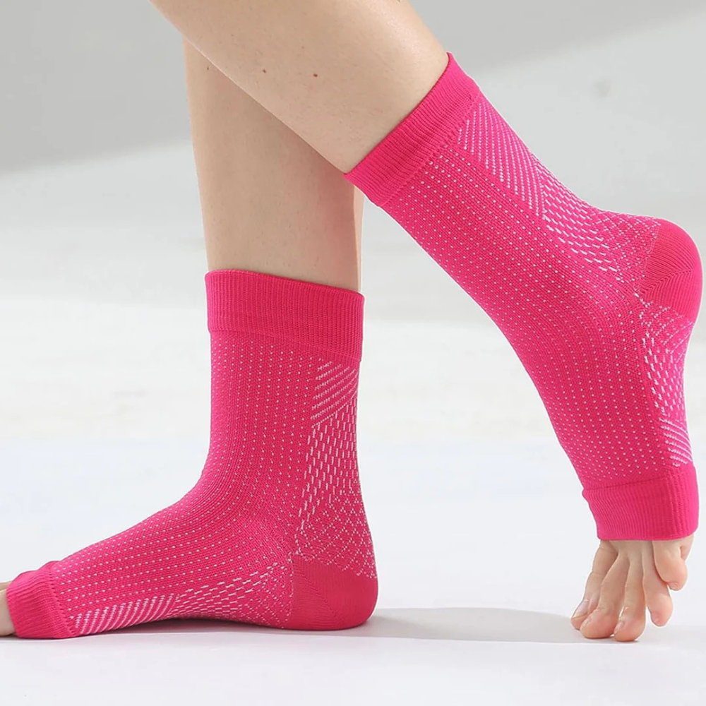 FootEase Chaussettes de Compression Plantaire | Soutien Ciblé du Pied