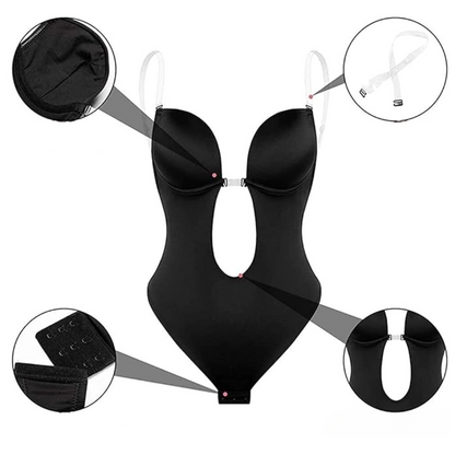 Body Gainant Soutien-Gorge Dos Nu V-Bas | Invisible, Confortable