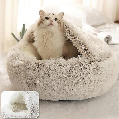 Lit Couvert Fausse Fourrure pour Animaux | Chaud Apaisant Lit