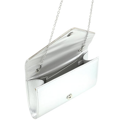 Sac Pochette en Cuir PU Souple | Sac Bandoulière Soirée Élégant