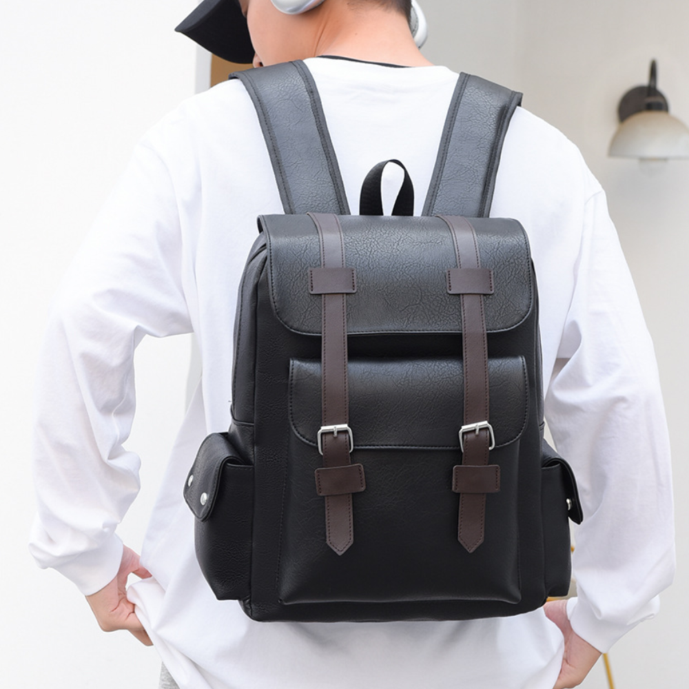 Sac à Dos Homme en Cuir Vegan | Durable & Stylé