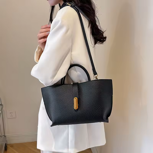Sac Bandoulière Minimaliste avec Pochette Intérieure | Sac à Main Léger