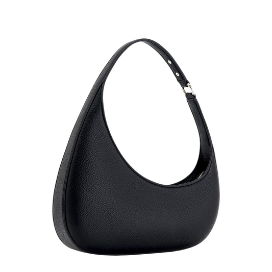 Sac à Main Demi-Lune en Cuir PU | Minimaliste, Moderne Sac à Bandoulière